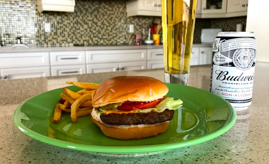 Meatless burgers and alcohol-free beer?