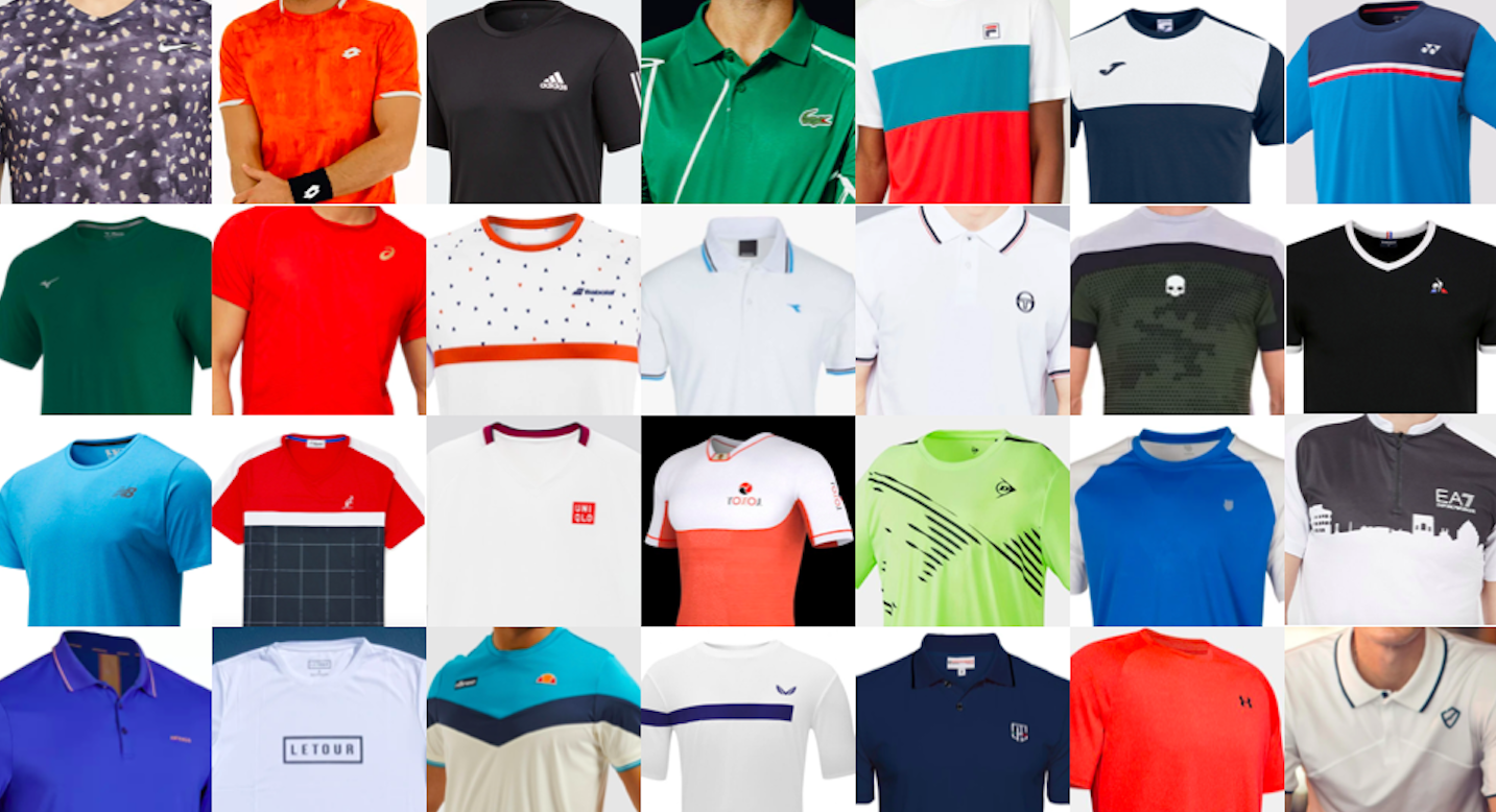 ea7 tennis clothes