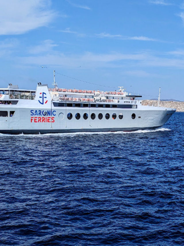 A Ferry Ride in Greece